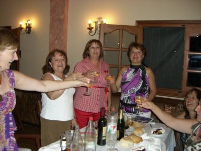 Asociación de mujeres de Abrucena. Cena de verano.