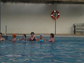 Taller de natación.